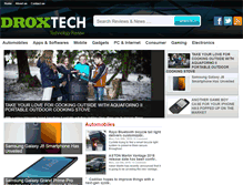 Tablet Screenshot of droxtech.com